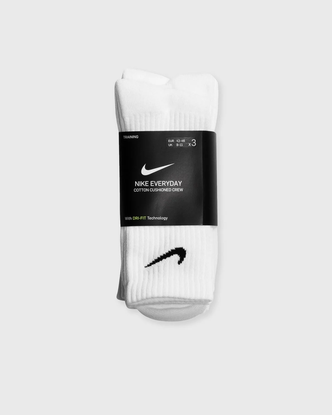 Everyday Cushioned Training Crew Socks (3 Pairs) - 1