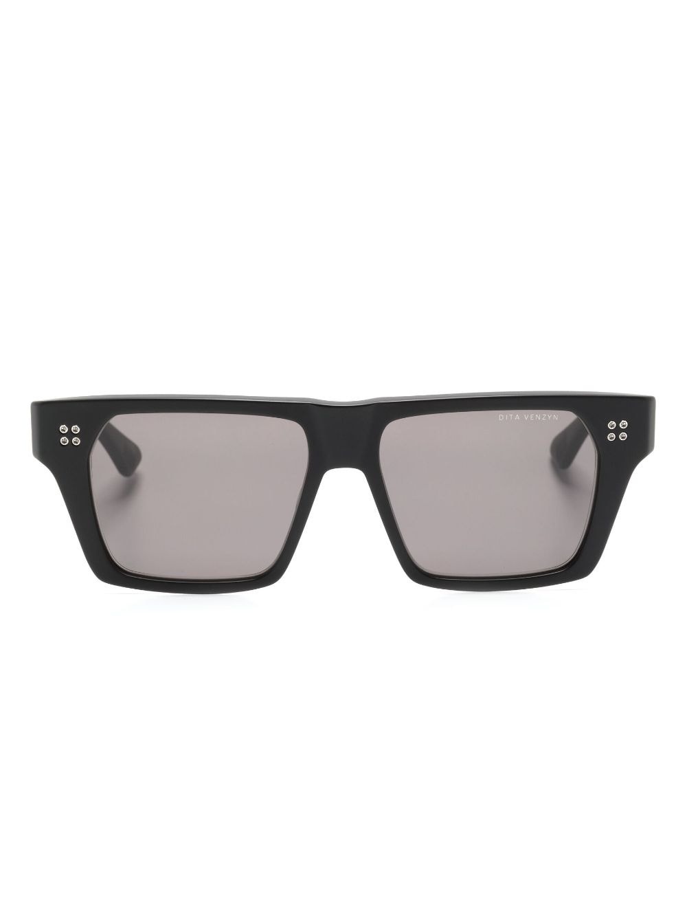 logo-print square-frame sunglasses - 1