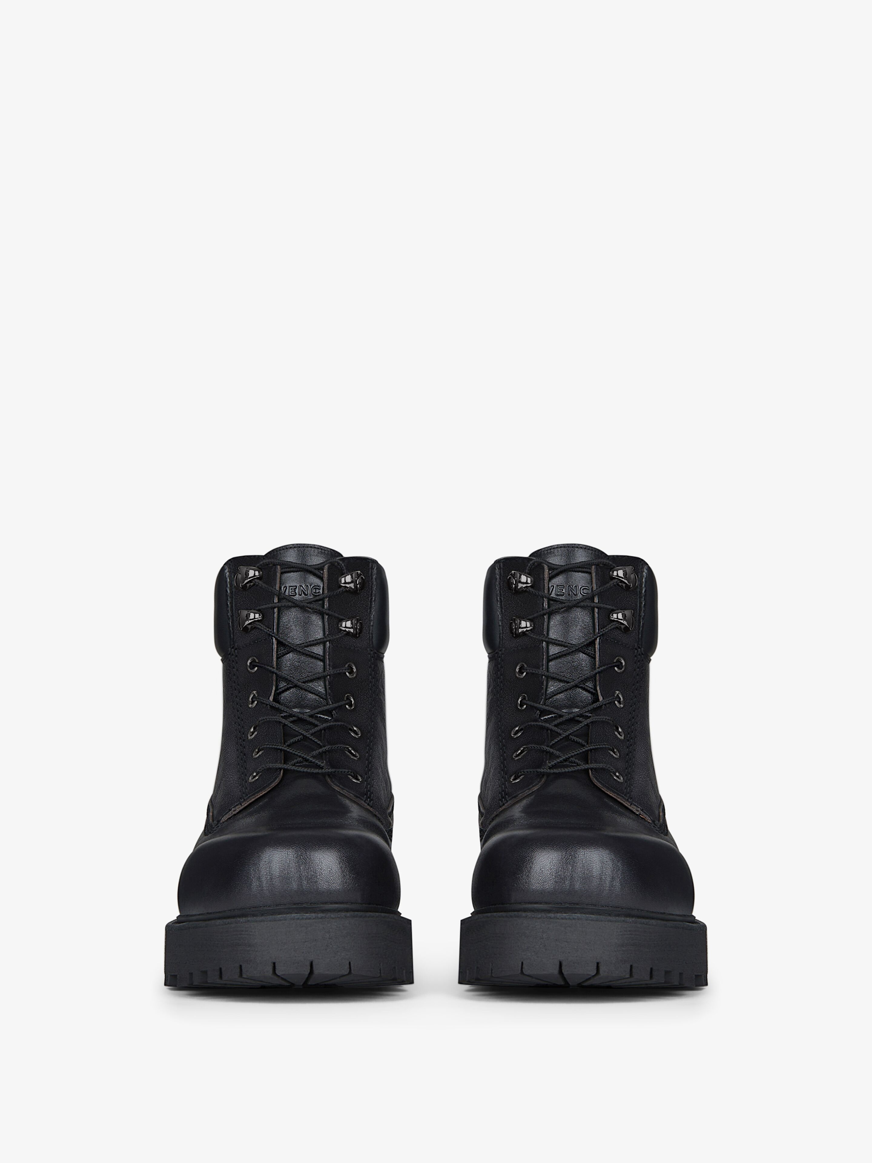 Givenchy Squared Ankle Boot in Black