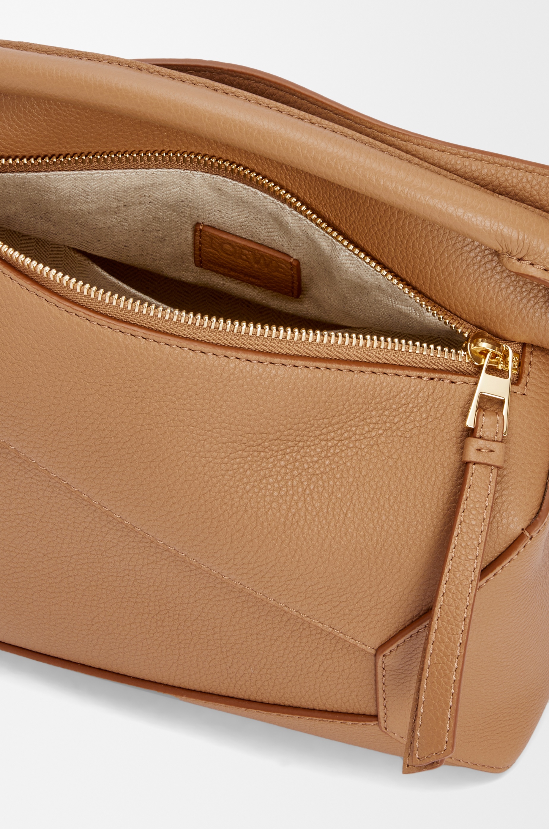 Small Puzzle bag in soft grained calfskin - 7