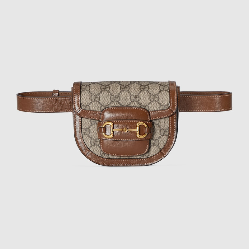 Gucci Horsebit 1955 rounded belt bag 1