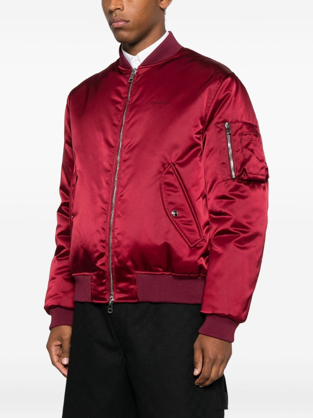 Nylon bomber jacket - 5