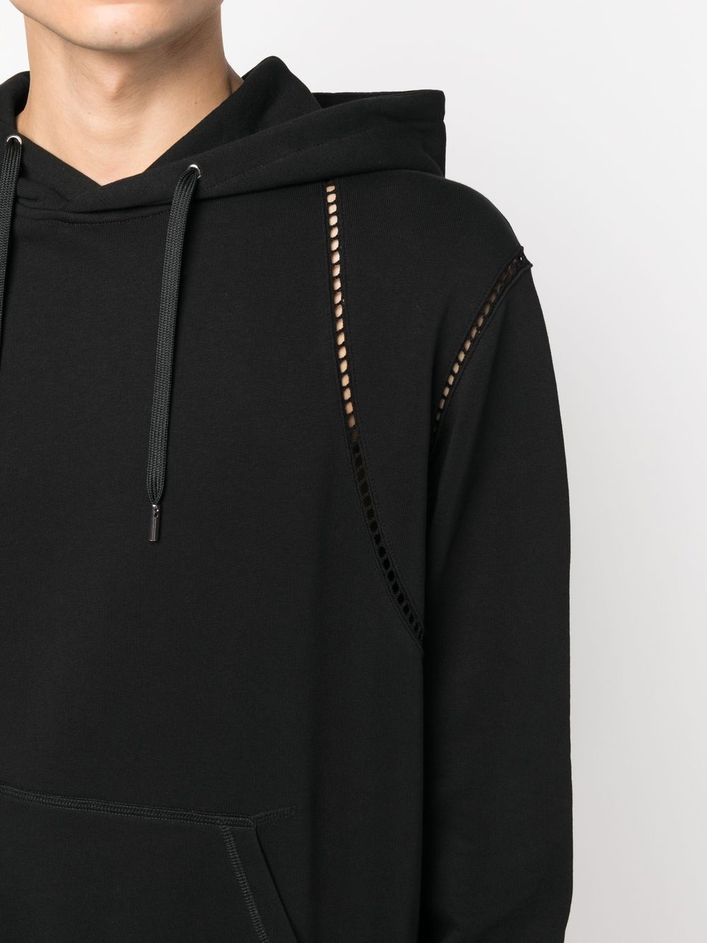 long-sleeve cotton hoodie - 5