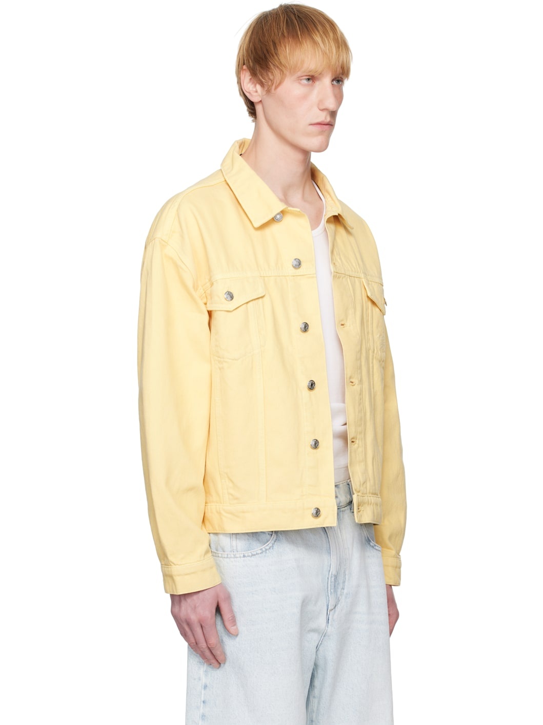 Yellow Trucker Denim Jacket - 2