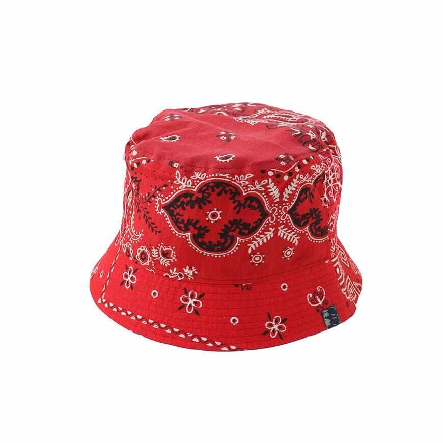 DOME BUCKET HAT RED - 1