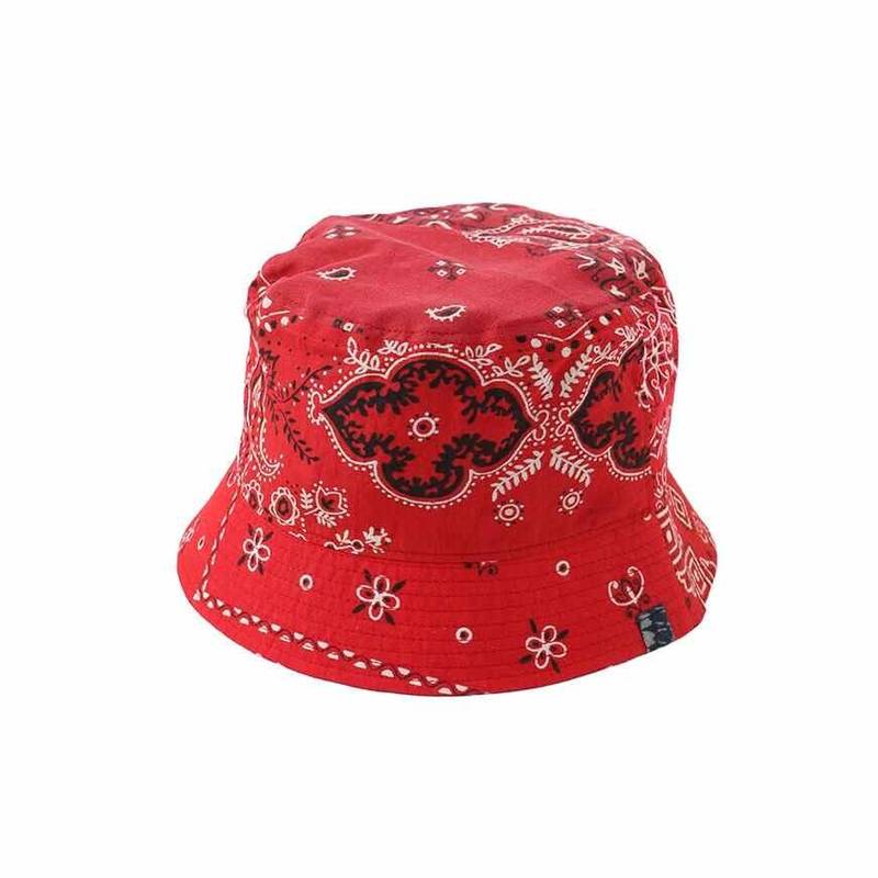 DOME BUCKET HAT RED 1