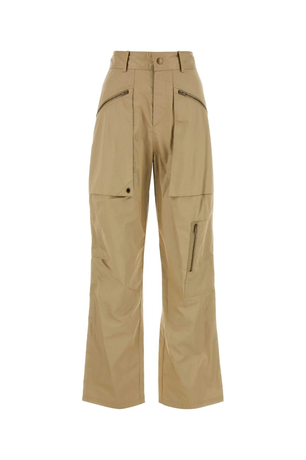 Isabel Marant Women Beige Cotton Jolande Pant - 1