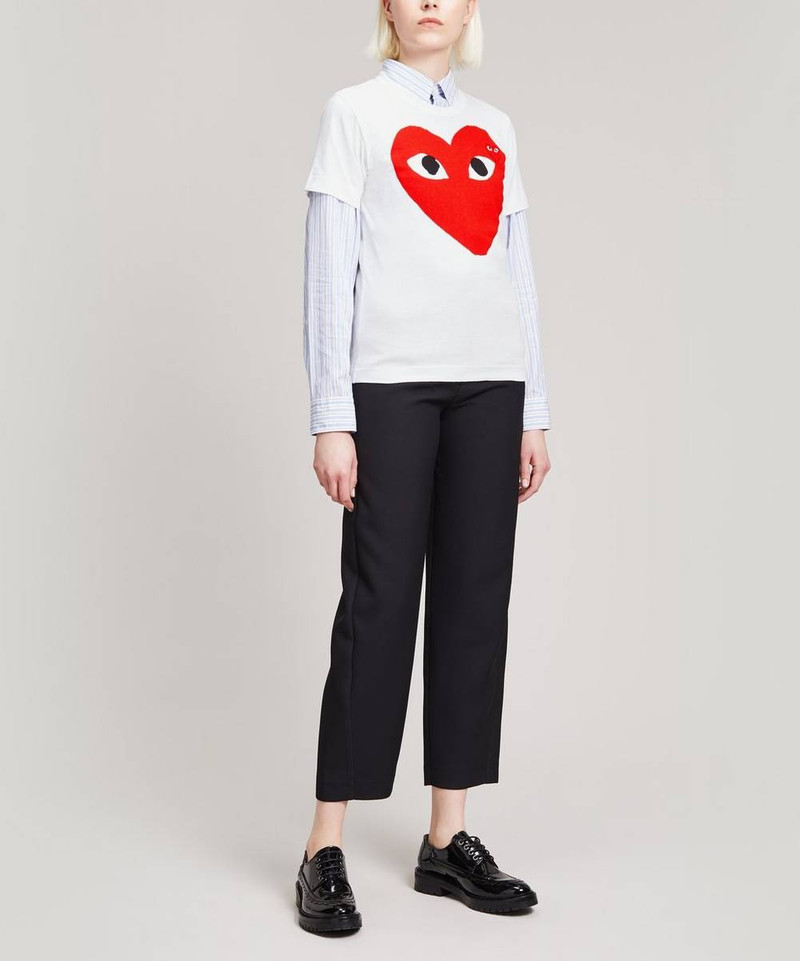 Comme des Garçons PLAY Short-Sleeve Cotton T-Shirt outlook