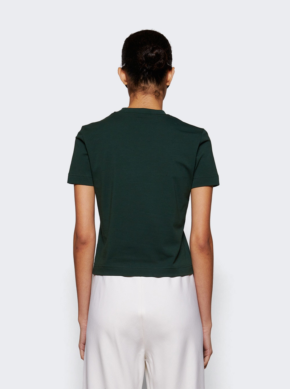 Gros Grain Tee Dark Green - 5