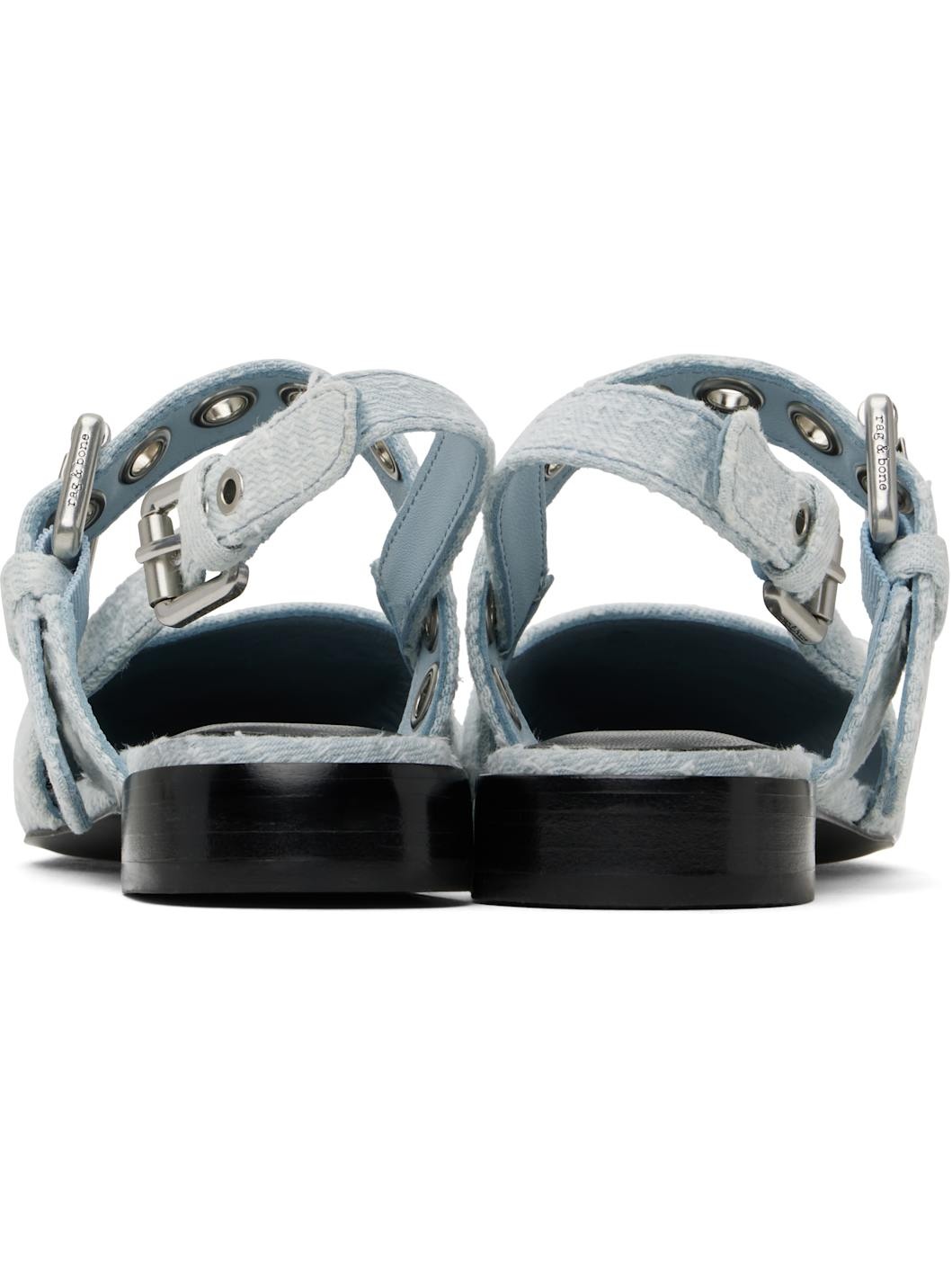 Blue Moto Astra Slingback Slippers - 2