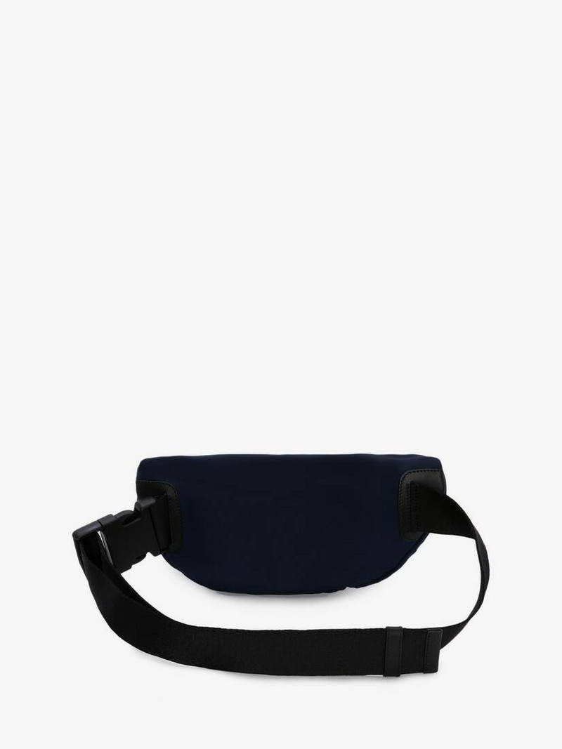 Mcqueen Graffiti Belt Bag in Navy 3