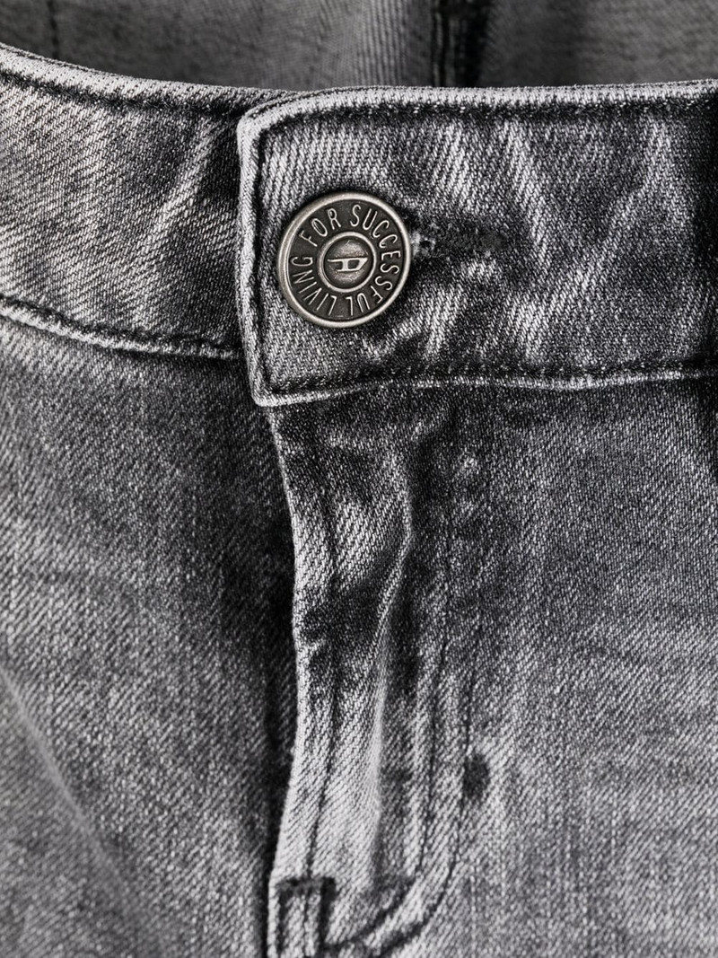 high-rise D-Jevel slim jeans 8
