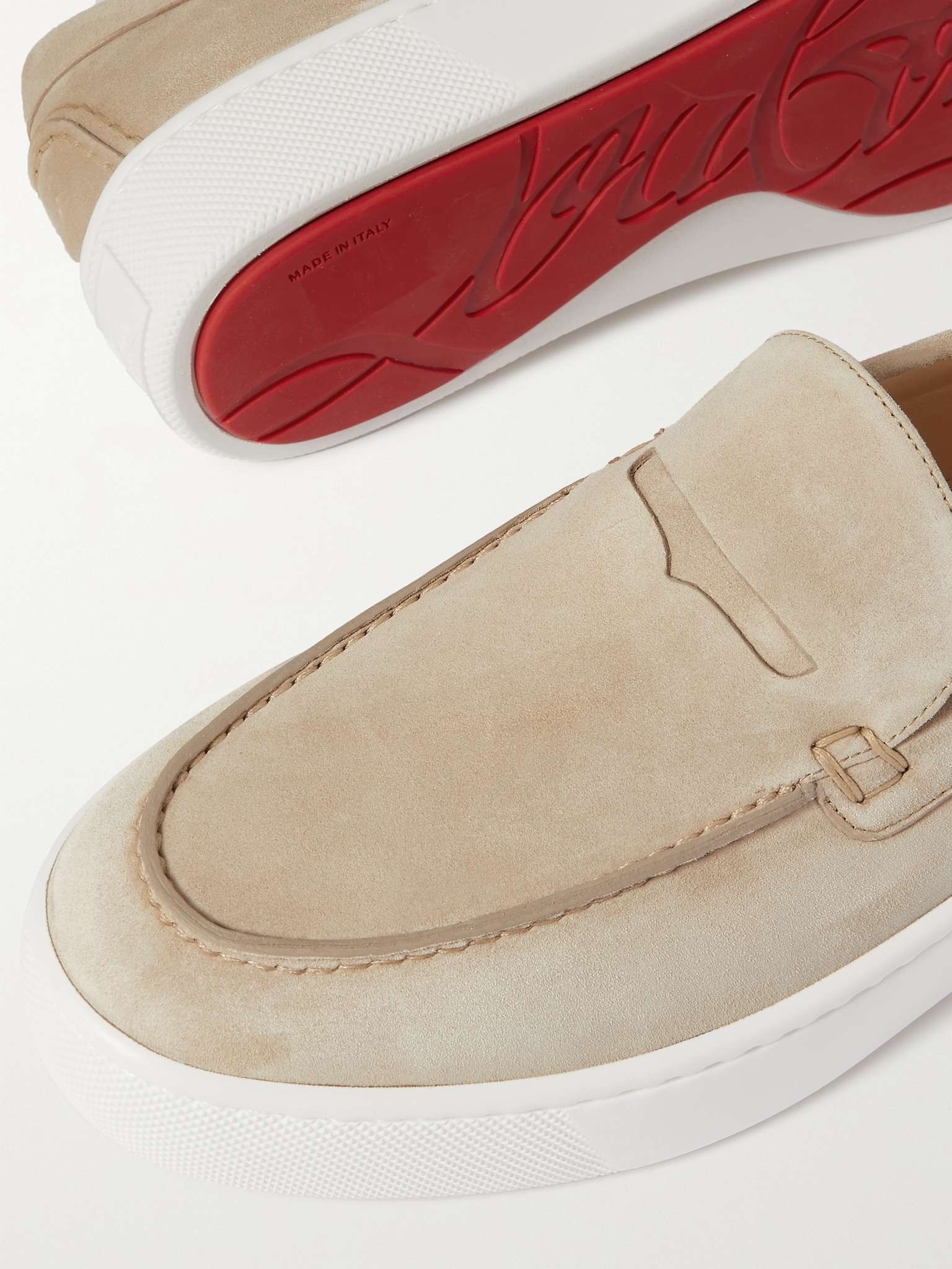 Paqueboat Suede Penny Loafers - 6