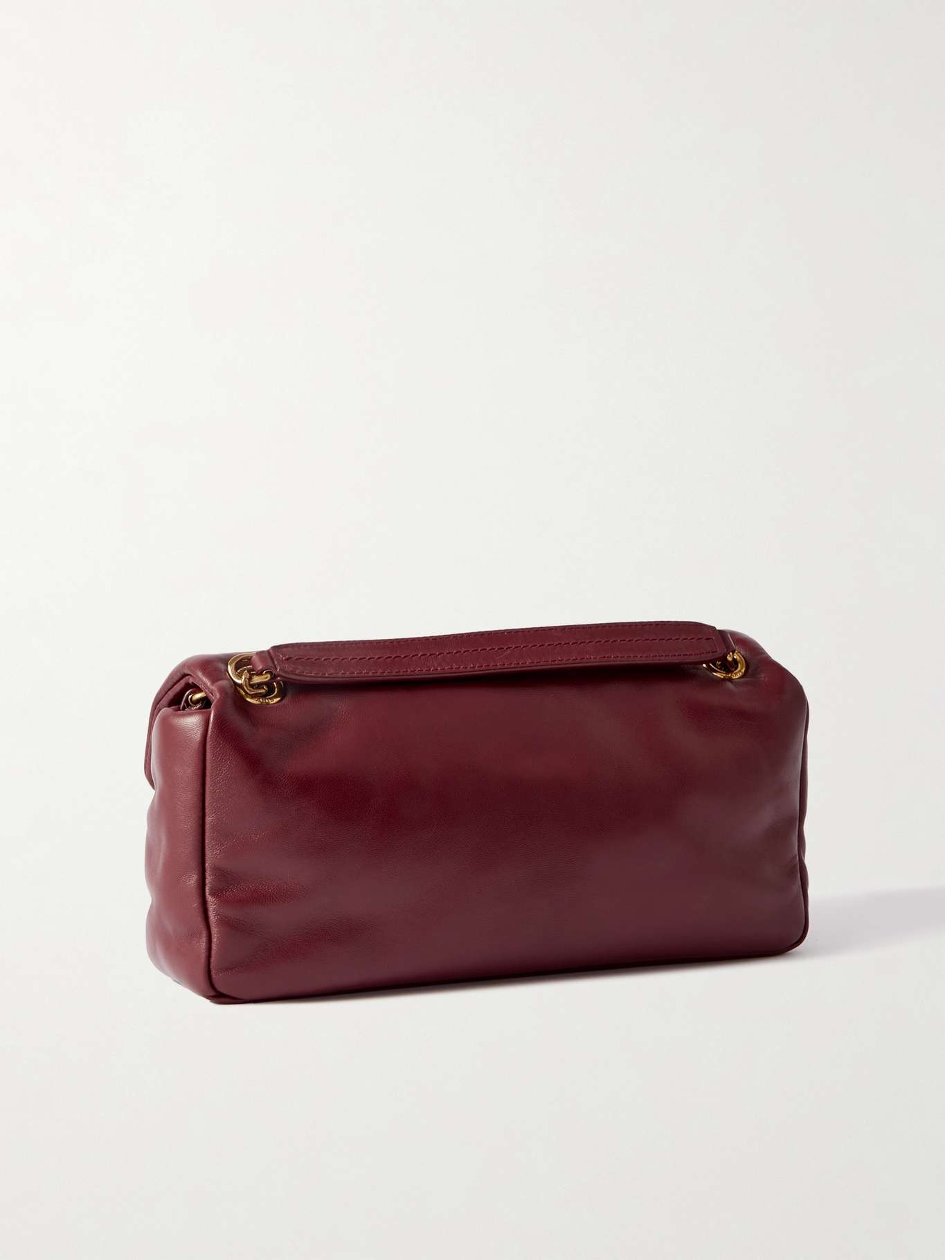 Calypso padded leather shoulder bag - 3