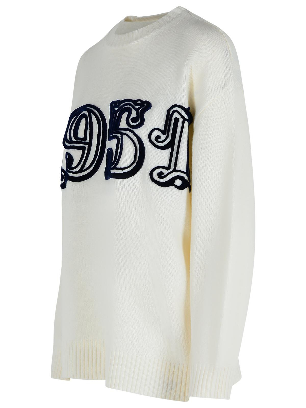 Max Mara Off-White Wool And Cashmere 'Fido' Sweater Women - 2