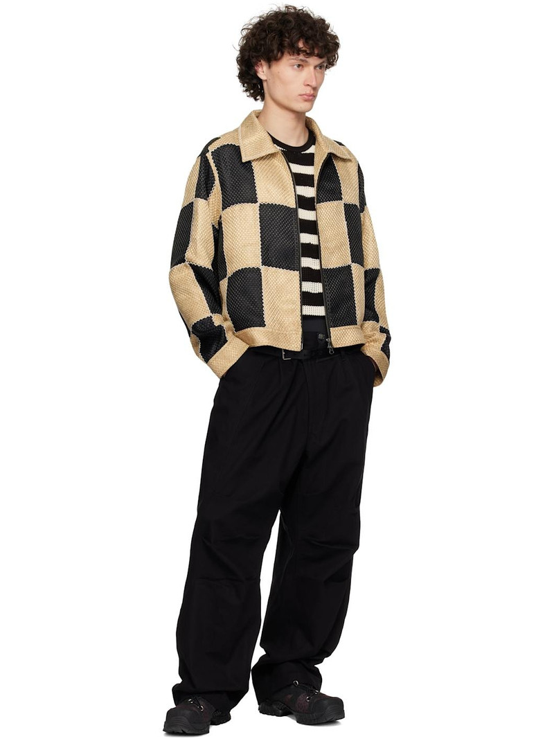 Andersson Bell Black Cross-Over Wide Trousers outlook