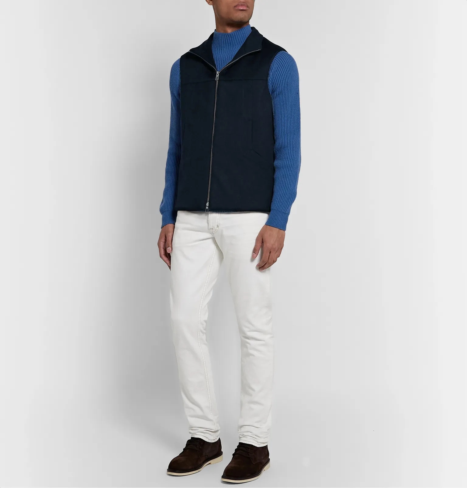 Storm System Cashmere Gilet - 2