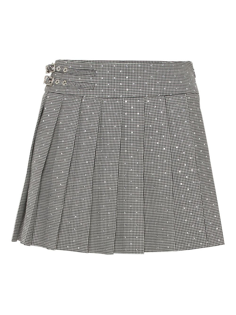 pleated mini skirt 1