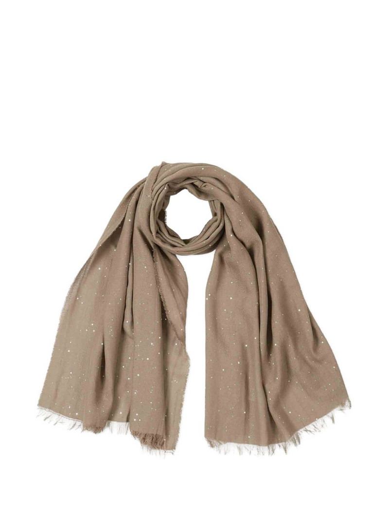 sequin fringed scarf 1