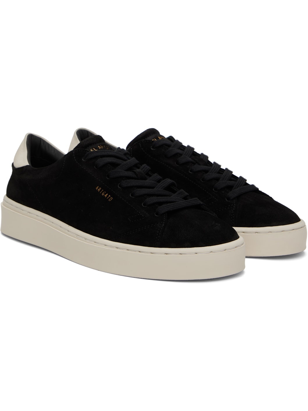 Black Court Suede Sneakers - 4