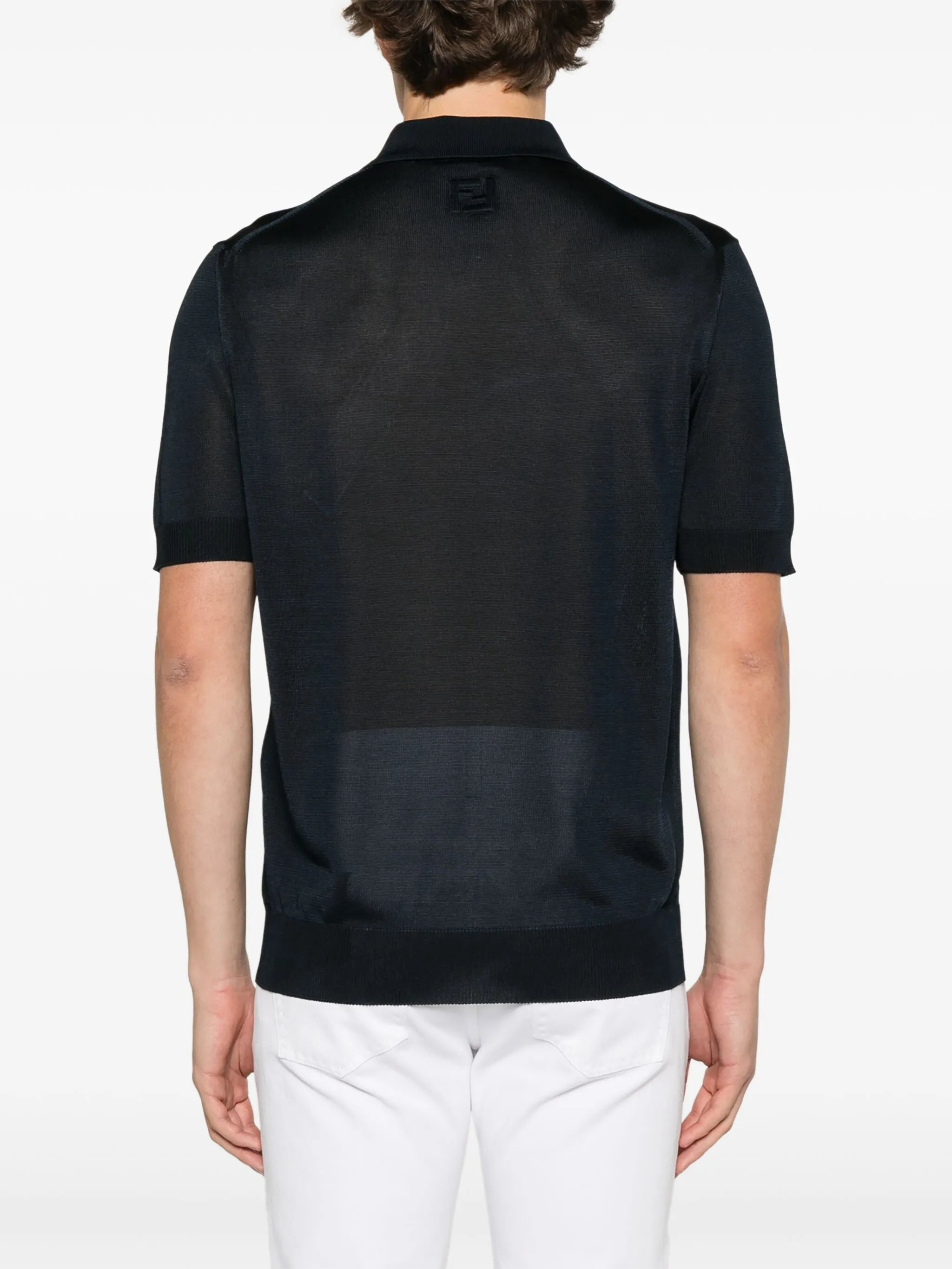 Asymmetric Polo Shirt - 4