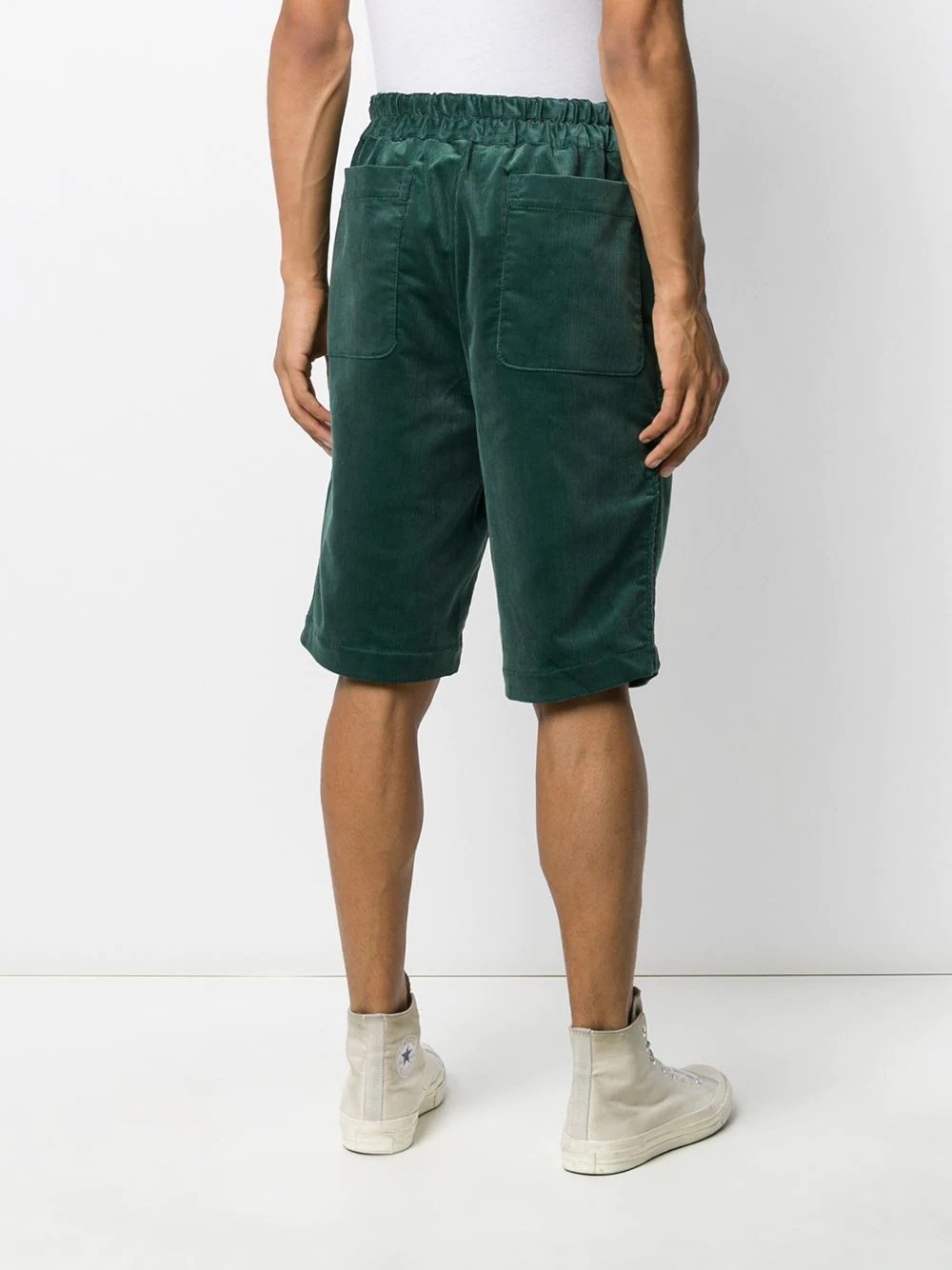 elasticated bermuda shorts - 4