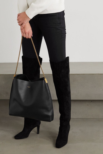 SAINT LAURENT Suzanne medium leather shoulder bag outlook