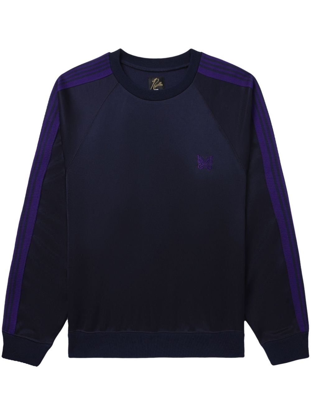 logo-embroidery sweatshirt - 1