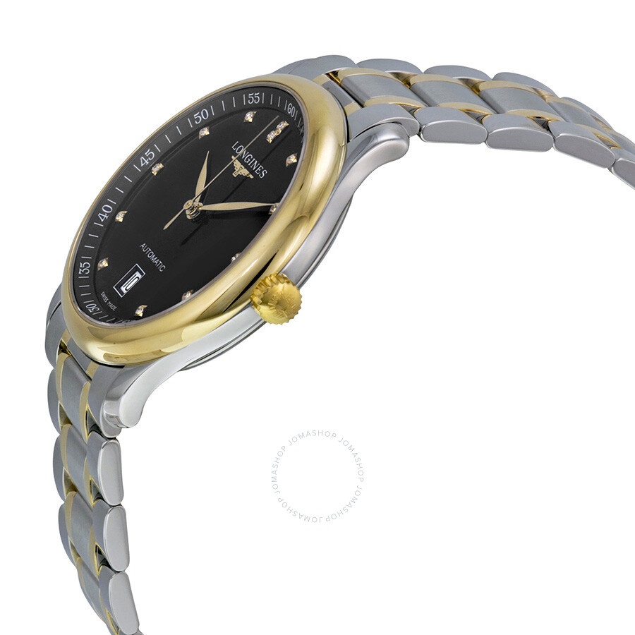 Longines The Master Diamond Black Dial Men's Watch L2.628.5.57.7 - 2