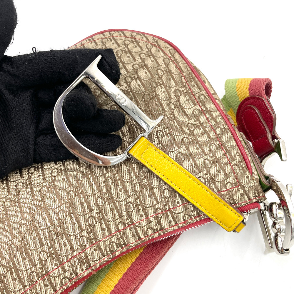 Christian - Christian Dior Rasta Saddle Bag - 13