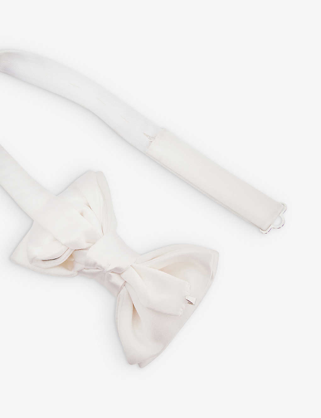 GG-plaque silk bow tie