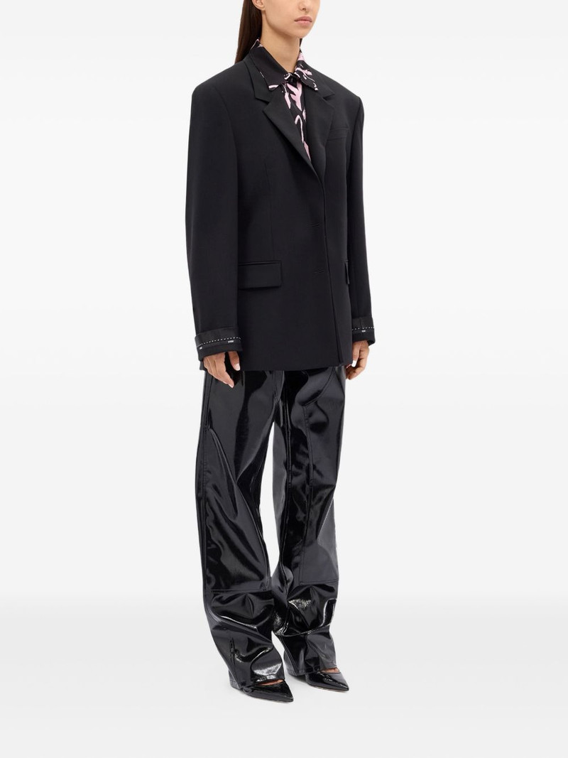 MSGM rabbit print shirt outlook