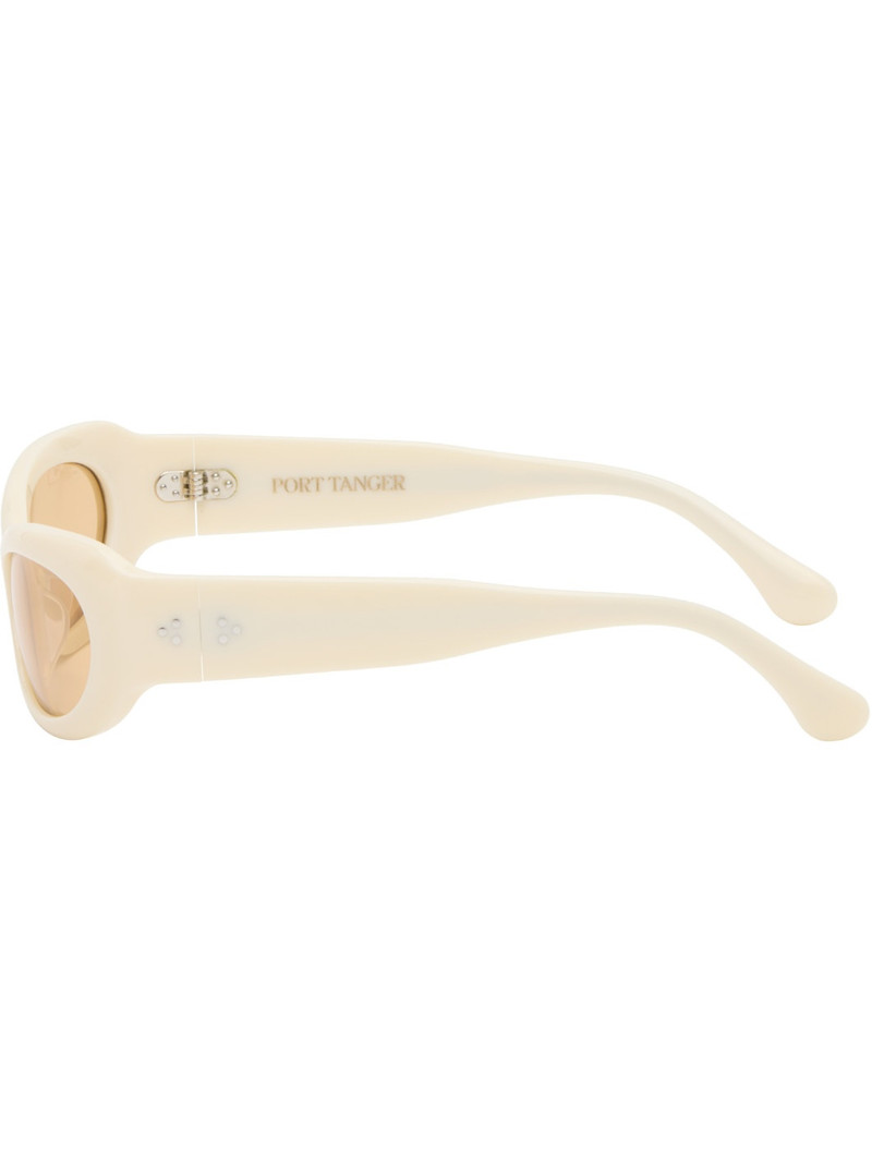 SSENSE Exclusive Beige Khilna Sunglasses 3