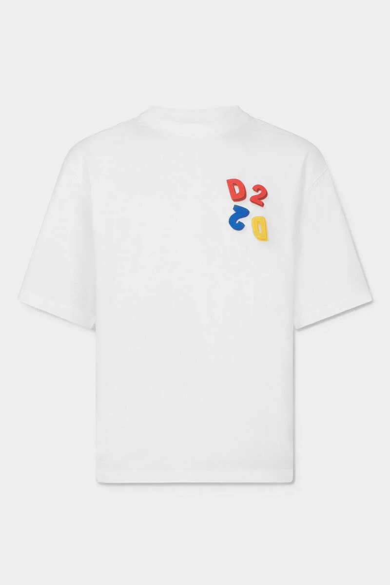 D2 UPSIDE DOWN LOOSE FIT T-SHIRT - 1