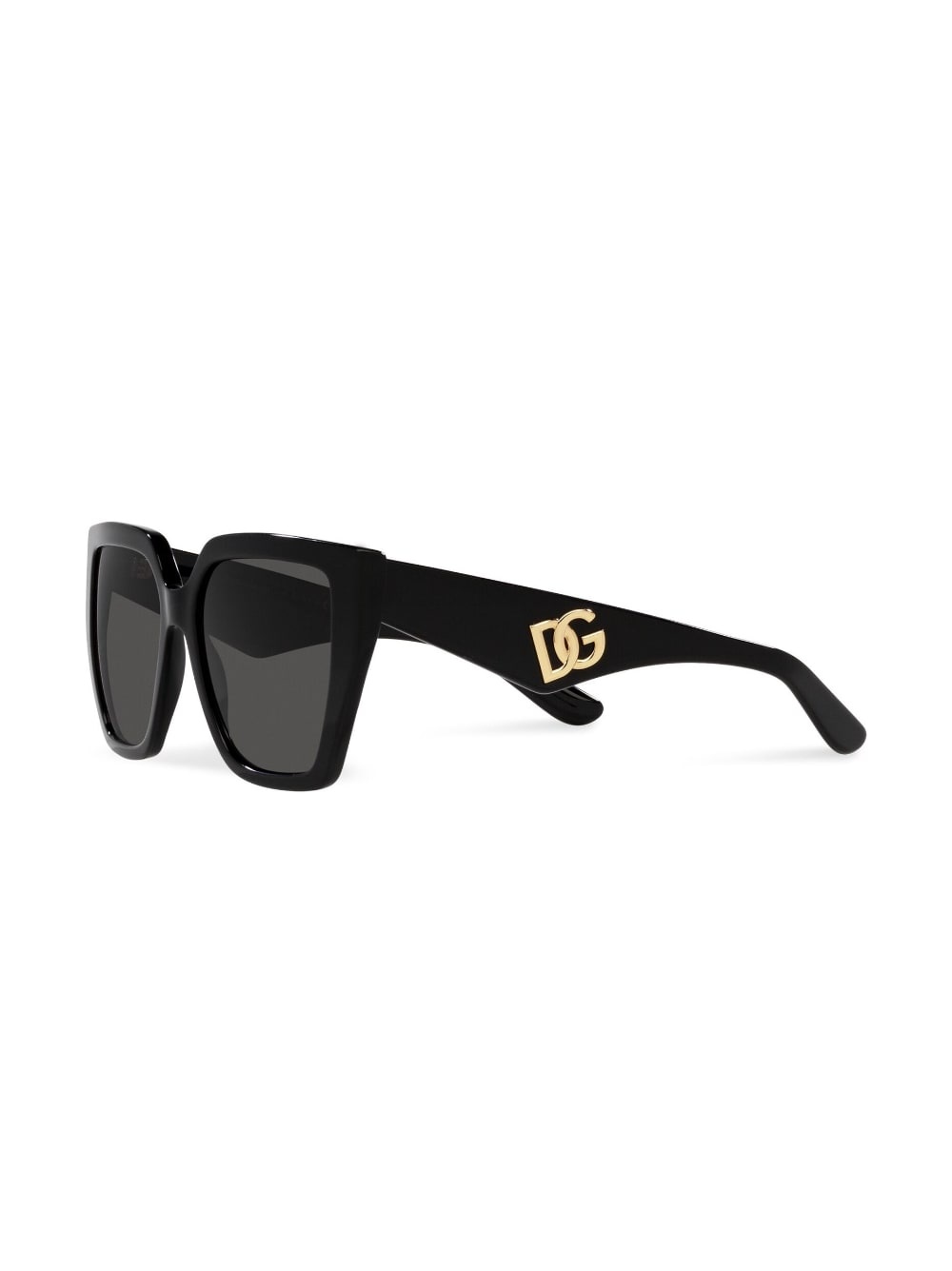 square-frame logo-arm sunglasses - 2