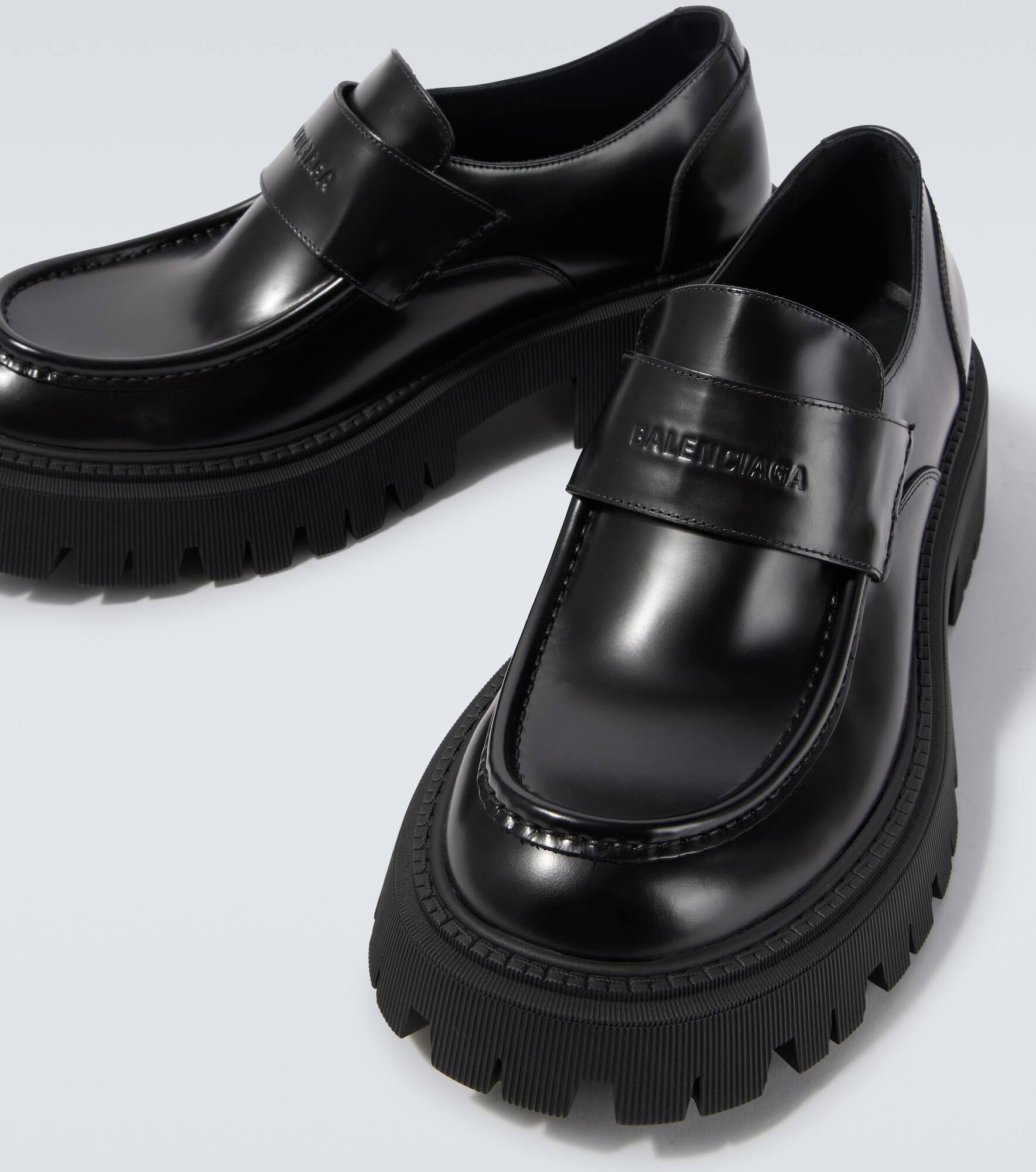 Tractor leather loafers - 3
