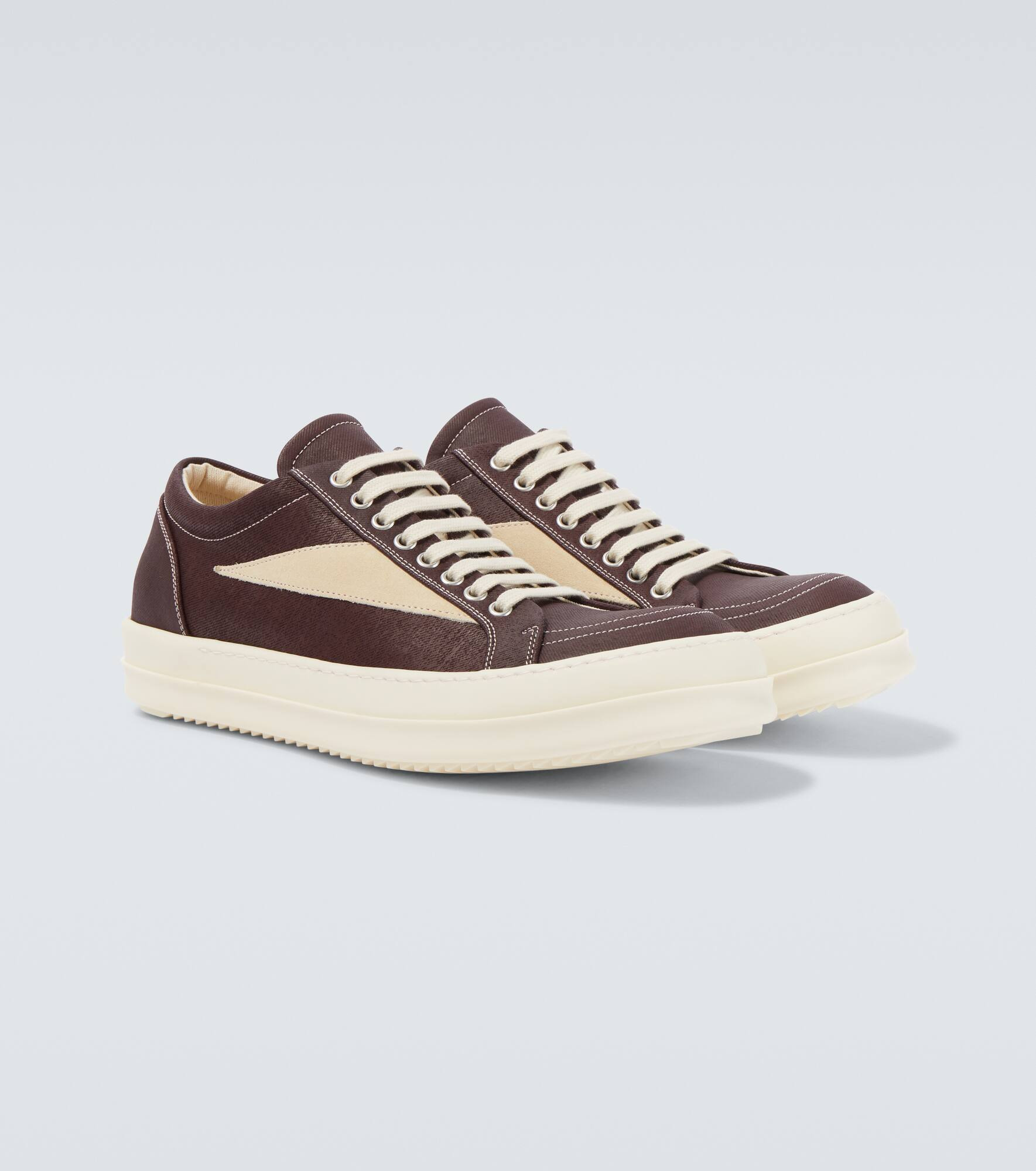 DRKSHDW Vintage denim sneakers - 5