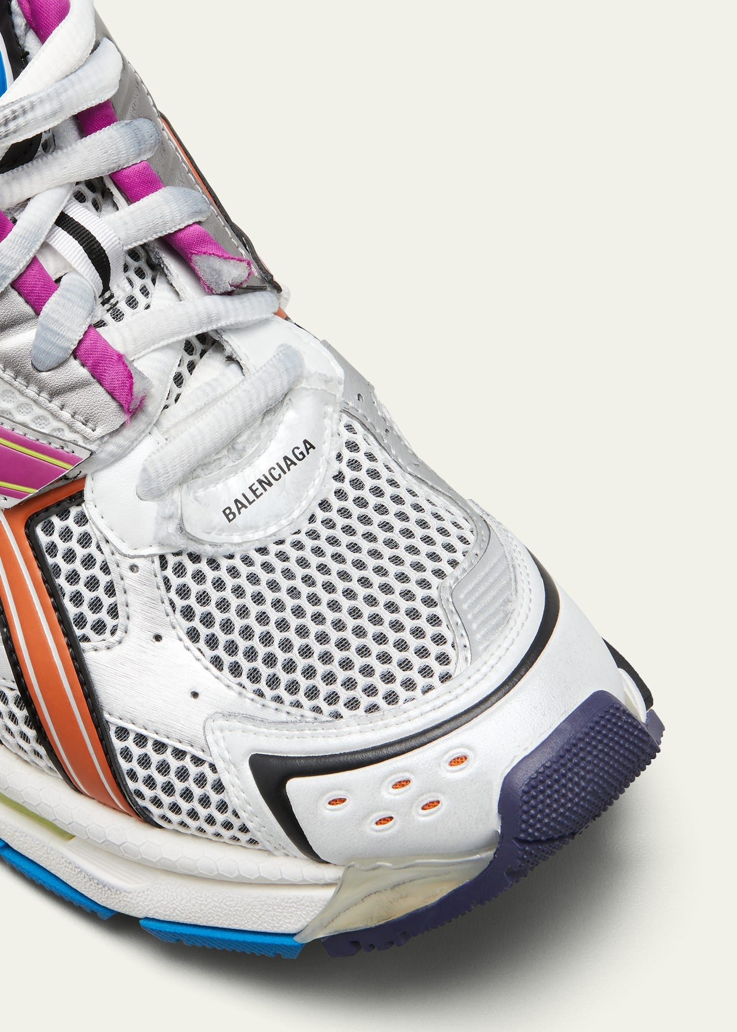 Men's Multicolor Mesh Runner Sneakers - 5