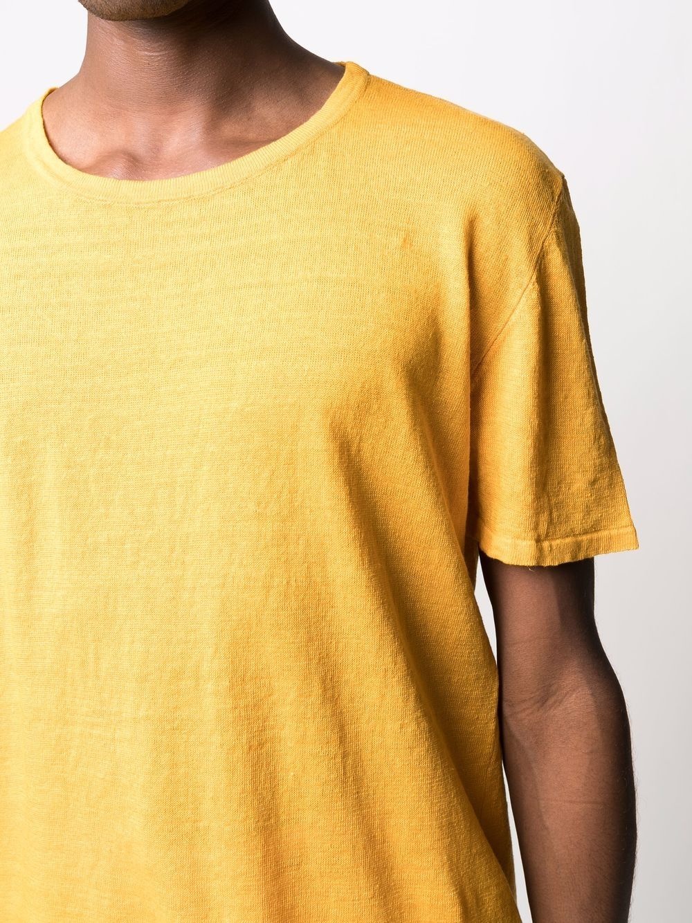 knitted linen T-shirt - 5