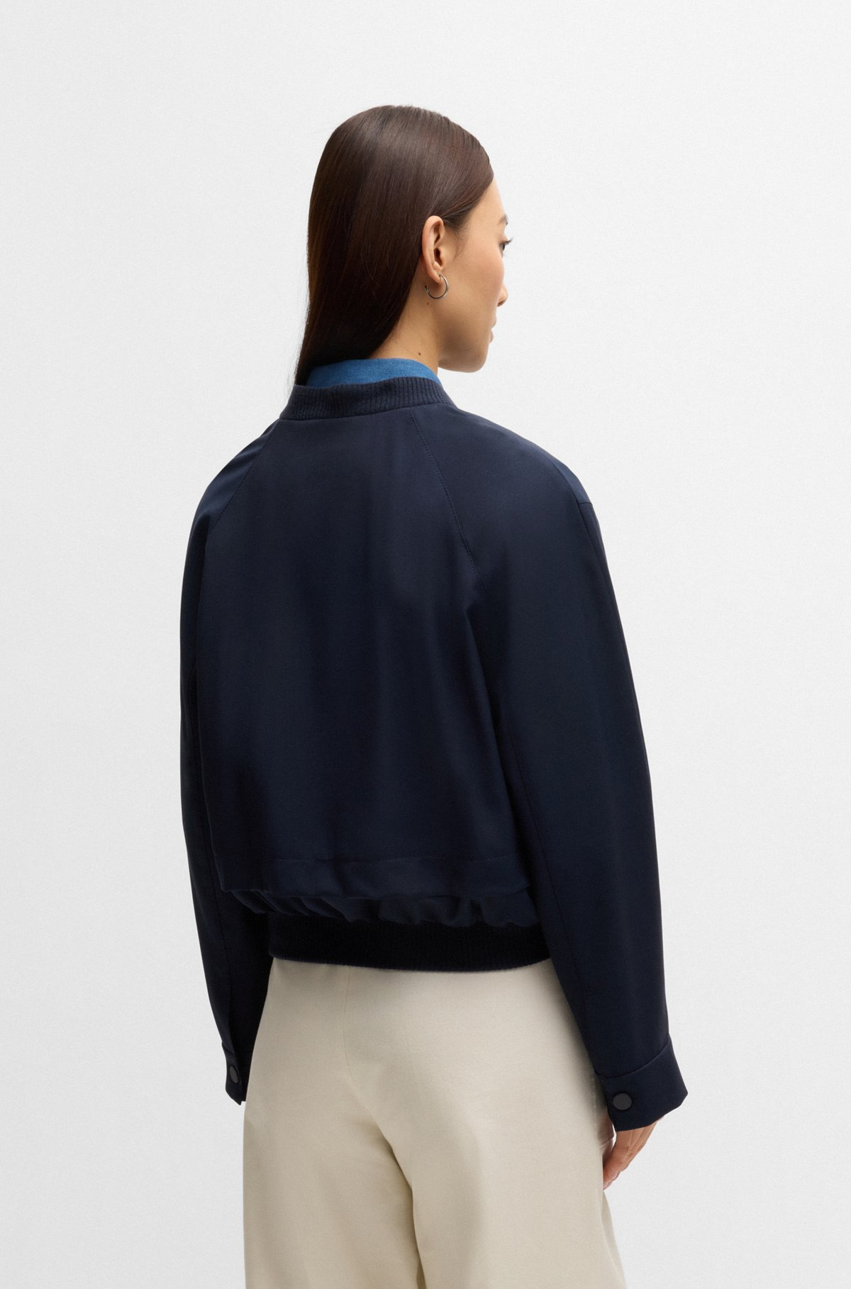 OVERSIZE-FIT JACKET WITH LAYERED EFFECT - 4