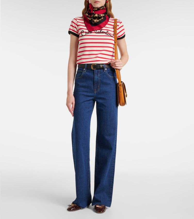 SLVRLAKE Grace high-rise wide-leg jeans outlook