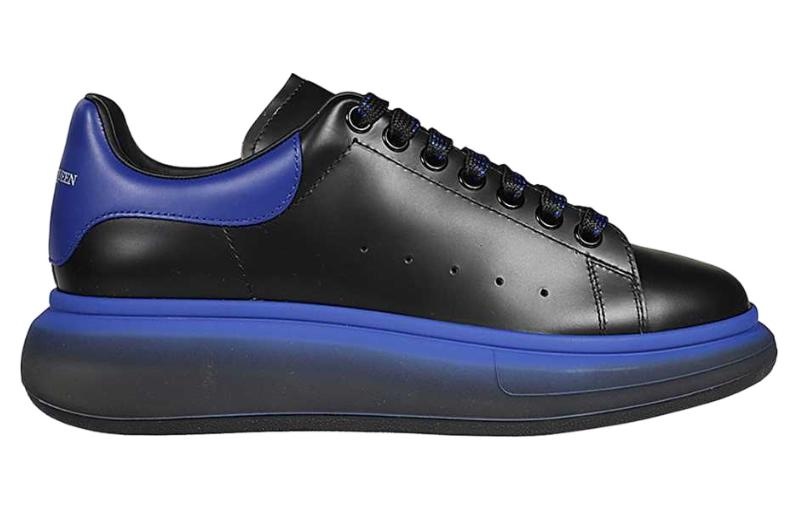 Alexander McQueen Oversized Sneakers 'Black Blue' 757709WIE878712 - 2