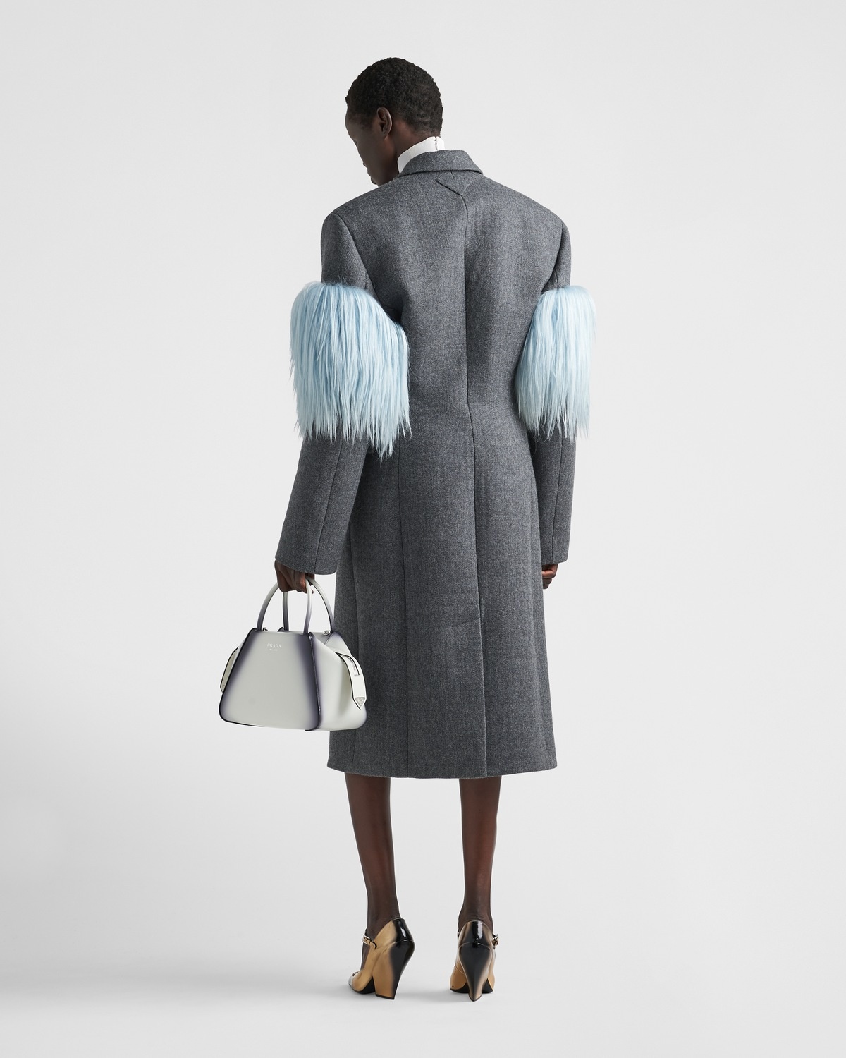 Single-breasted cloth and kidassia coat - 5