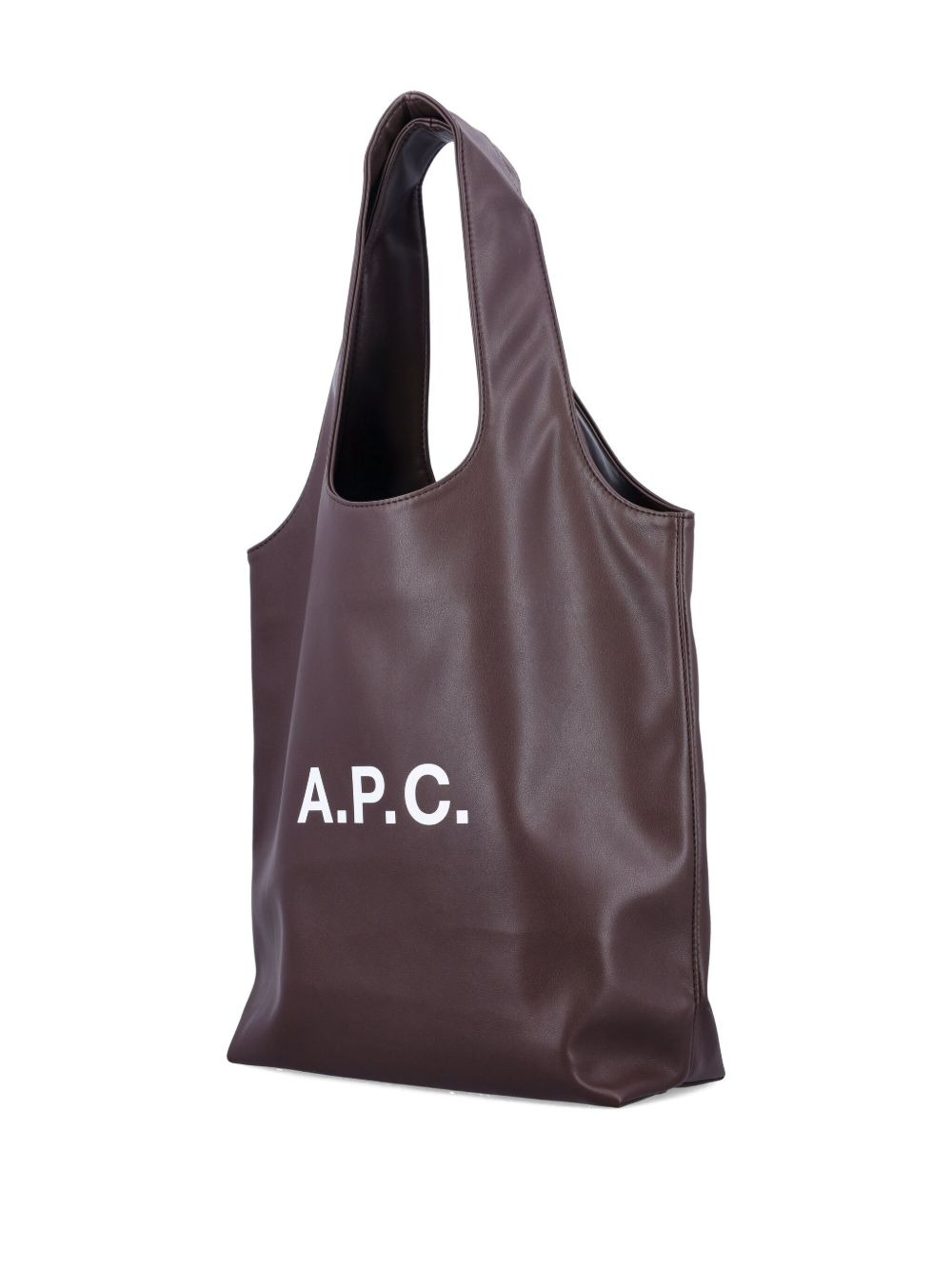 logo-plaque tote bag - 4