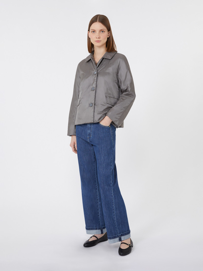 Max Mara GREENS Padded jacket in water-repellent canvas outlook