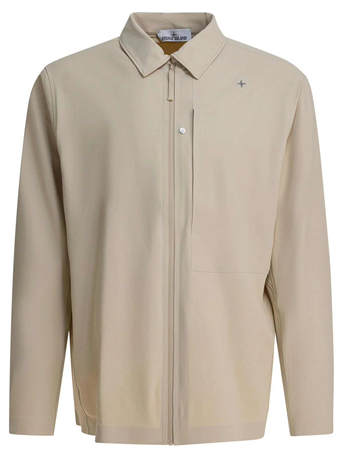 Stone Island Stretch Nylon Overshirt Jacket - 1