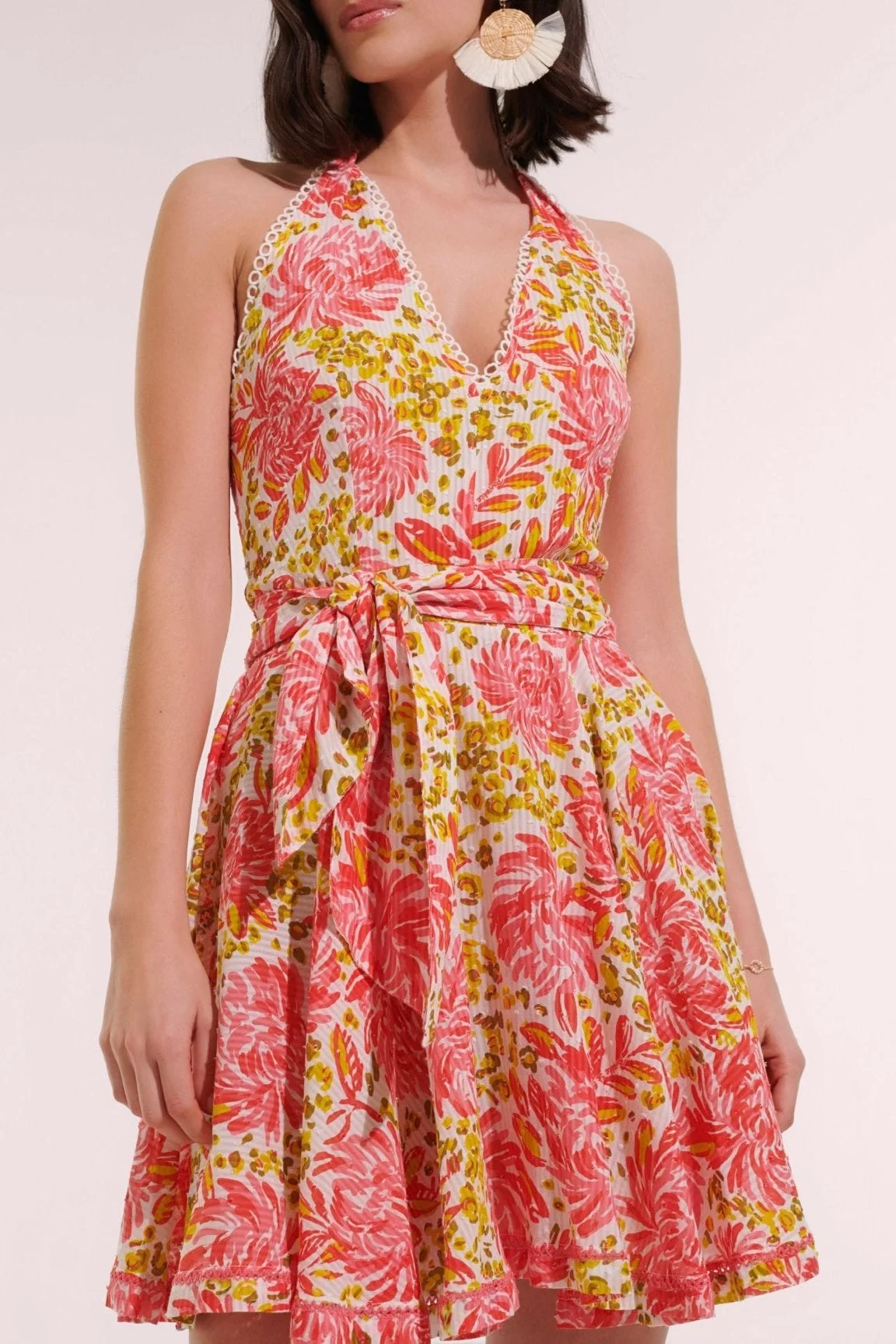 Mini Dress Beth - Pink Krysan - 1