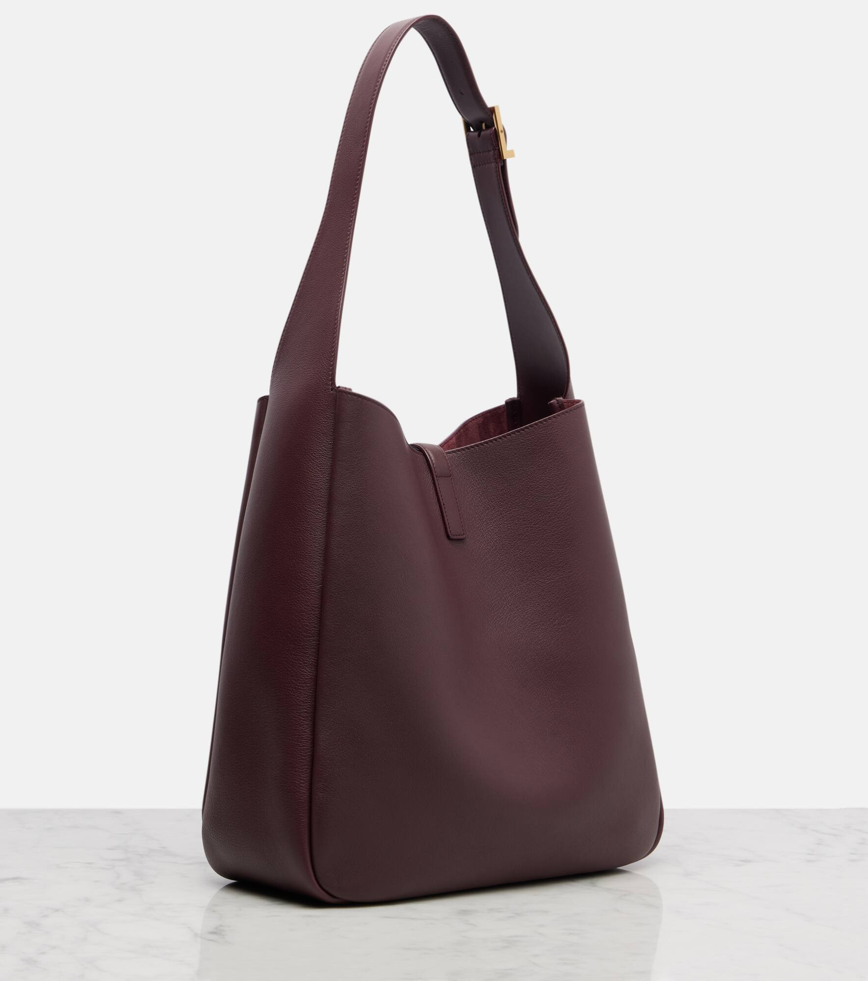 Le 5 à 7 Large leather shoulder bag - 4