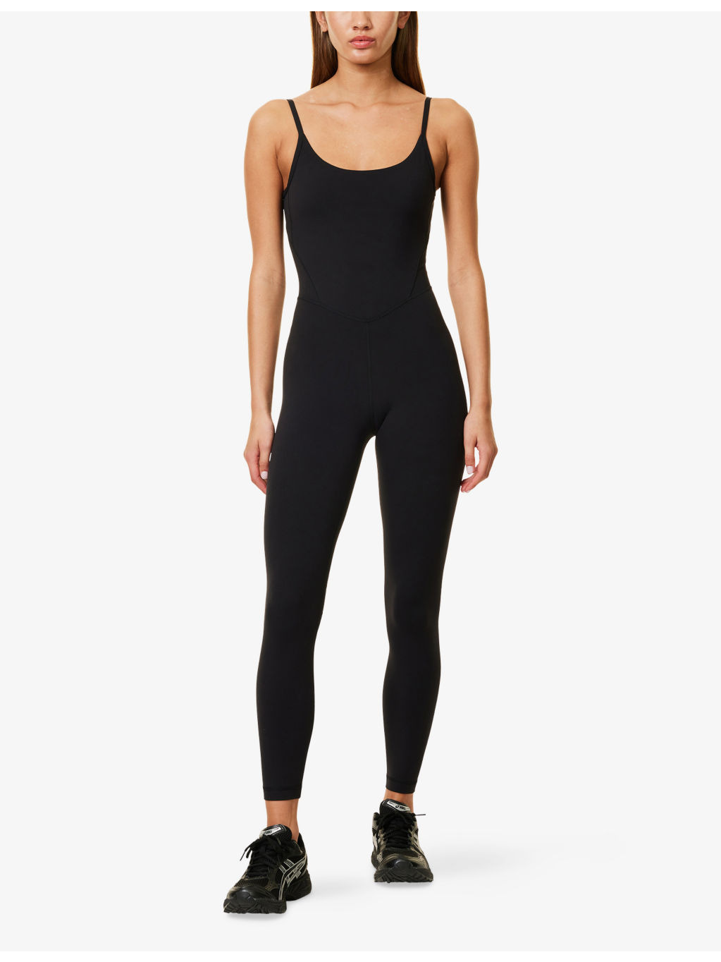 Align V-back Stretch-Jersey Bodysuit - 2
