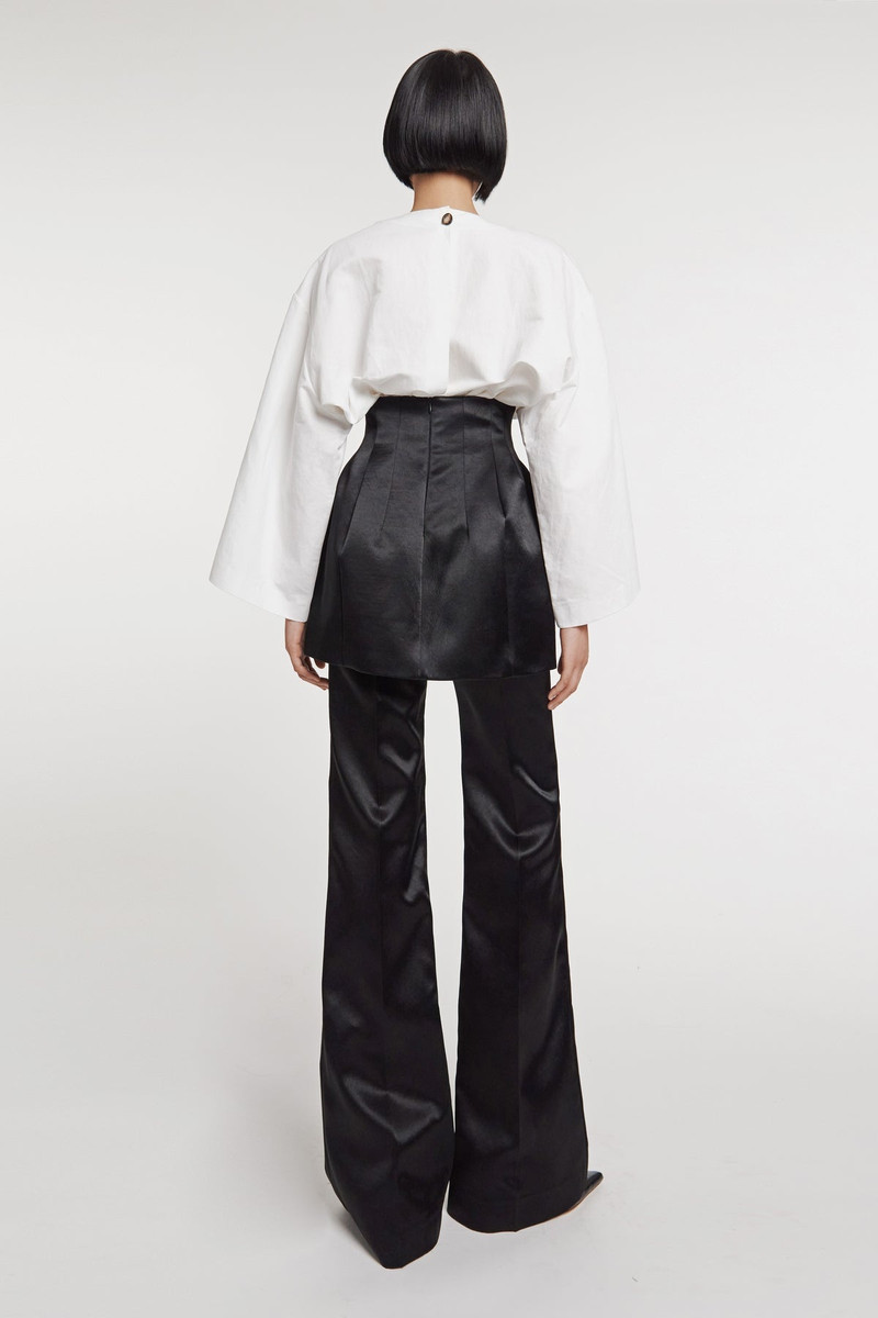 BASQUE TAILORED TROUSERS BLACK 2